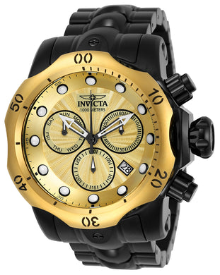 Invicta Men's 23896 Venom Quartz Chronograph Gold Dial Watch