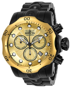 Invicta Men's 23896 Venom Quartz Chronograph Gold Dial Watch