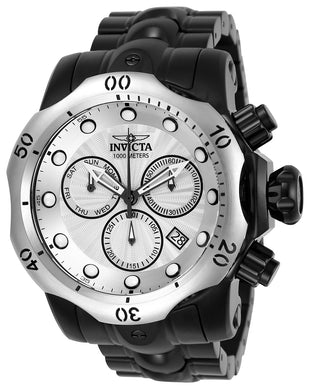 Invicta Men's 23898 Venom Quartz Chronograph Antique Silver Dial Watch