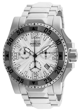 Invicta Men's 23901 Excursion Quartz Chronograph Silver Dial Watch