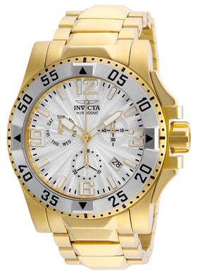 Invicta Men's 23905 Excursion Quartz Chronograph Silver Dial Watch