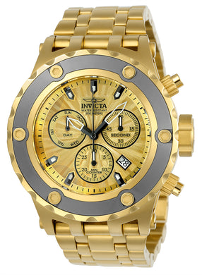 Invicta Men's 23922 Subaqua Quartz Chronograph Gold Dial Watch