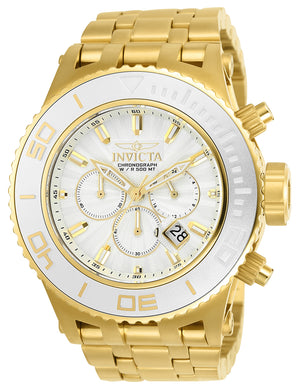 Invicta Men's 23938 Subaqua Quartz Chronograph Silver Dial Watch