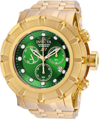 Invicta Men's 23956 S1 Rally Quartz Chronograph Green Dial Watch