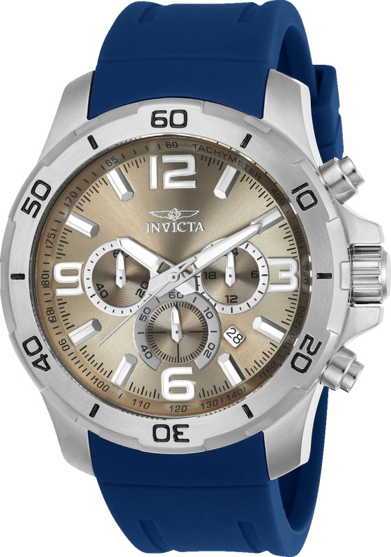 Invicta Men's 24006 Pro Diver Quartz Multifunction Tan Dial Watch