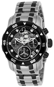 Invicta Women's 24131 Disney Quartz Chronograph Black Dial Watch