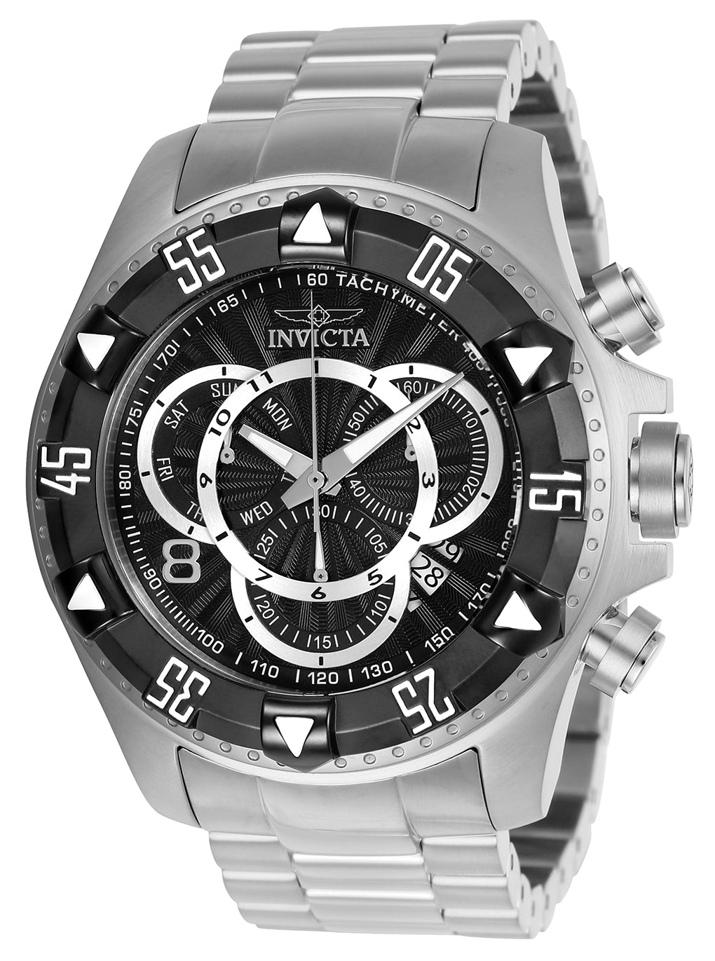 Invicta Men's 24261 Excursion Quartz Chronograph Black Dial Watch