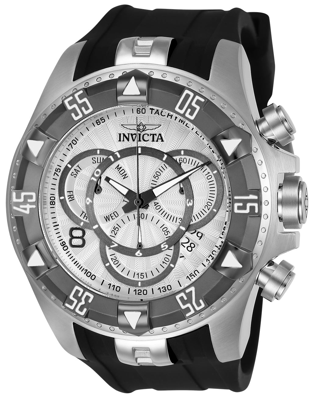 Invicta Men's 24272 Excursion Quartz Multifunction Silver Dial Watch