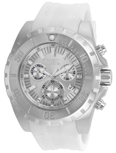 Invicta Men's 24926 Pro Diver Quartz Chronograph Silver Dial Watch