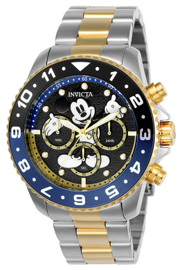 Invicta Men's 24954 Disney Quartz Chronograph Black Dial Watch