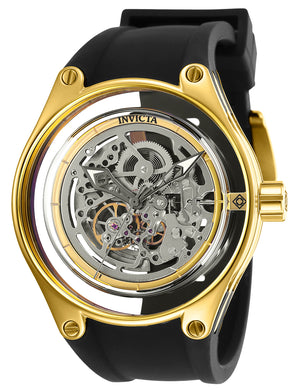 Invicta Men's 25114 Anatomic Automatic 3 Hand Gold Dial Watch