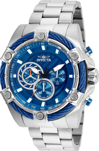 Invicta Men's 25513 Bolt Quartz Chronograph Blue Dial Watch