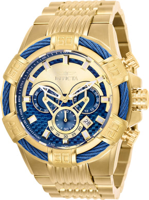 Invicta Men's 25542 Bolt Quartz Chronograph Blue Dial Watch