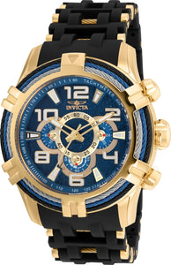 Invicta Men's 25556 Bolt Quartz Multifunction Blue Dial Watch