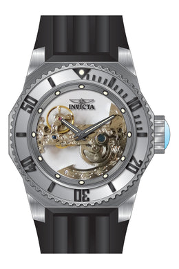 Invicta Men's 25611 Russian Diver Automatic 3 Hand Silver Dial Watch