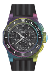 Invicta Men's 25734 Russian Diver Quartz Chronograph Black Dial Watch