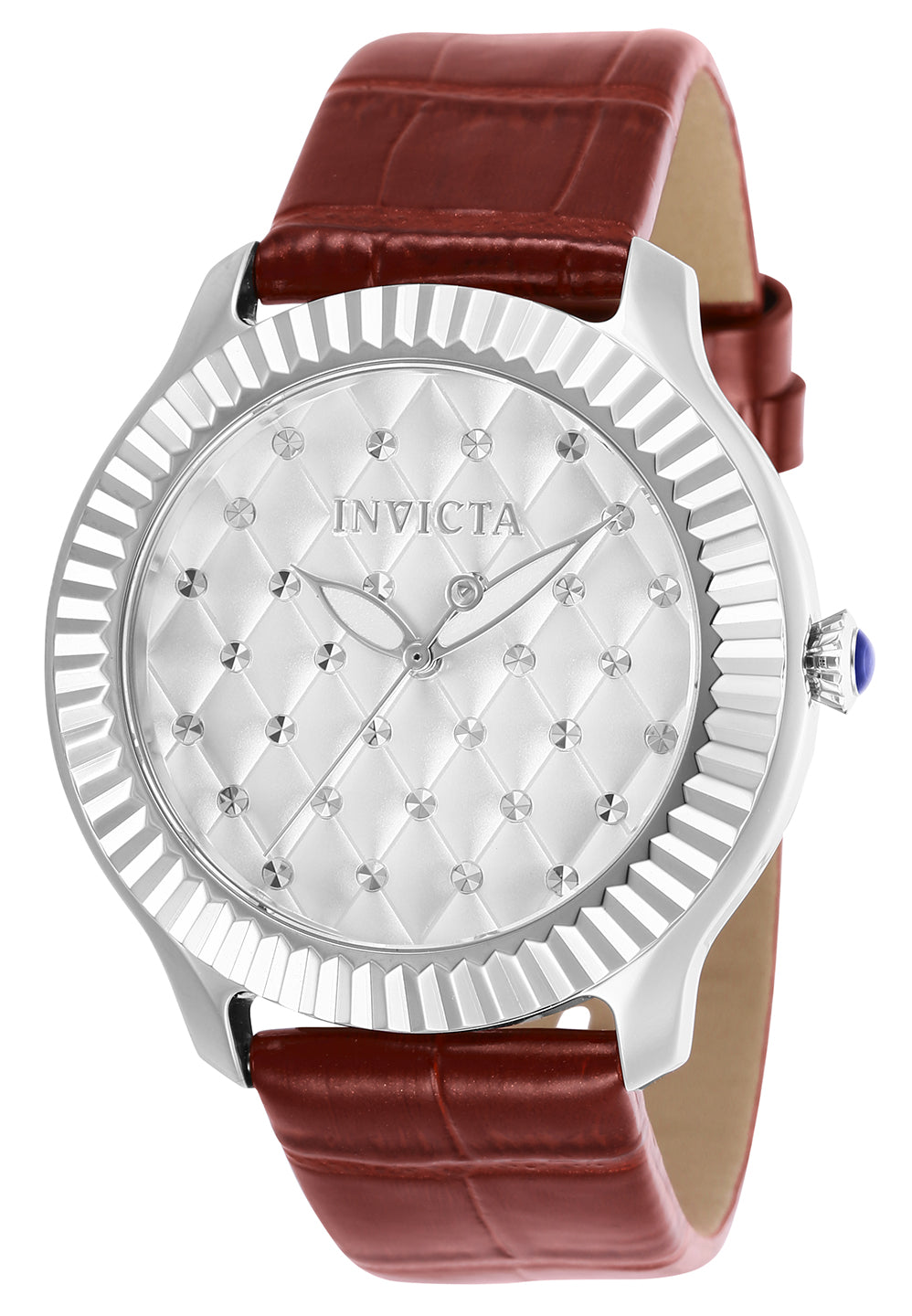 Invicta Women's 25743 Angel Quartz 3 Hand Silver Dial Watch