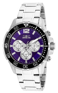 Invicta Men's 25755 Specialty Quartz Chronograph Purple Dial Watch