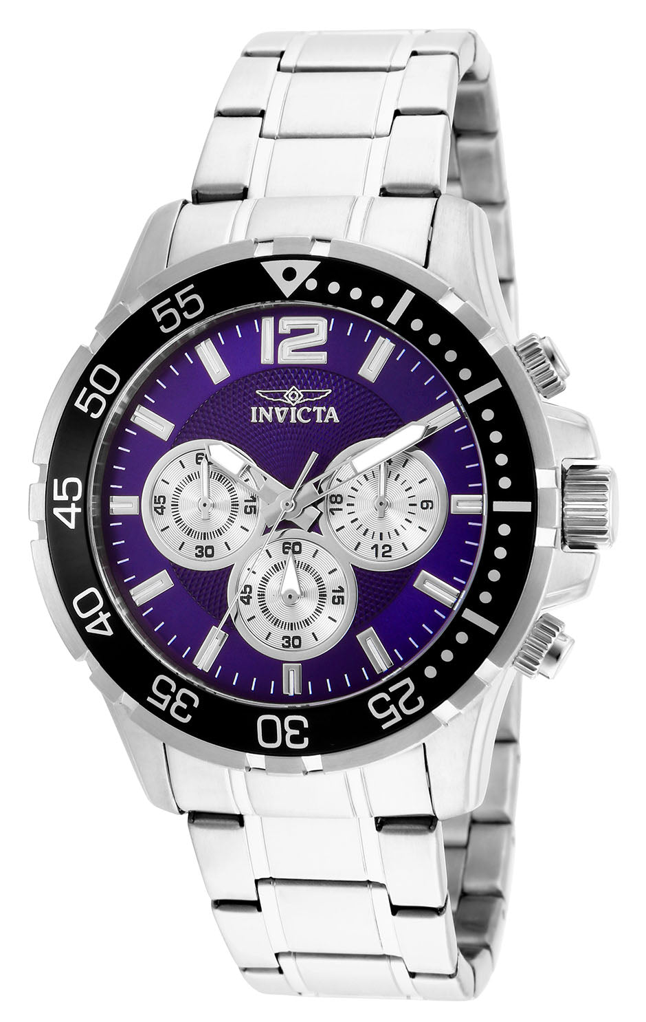 Invicta Men's 25755 Specialty Quartz Chronograph Purple Dial Watch