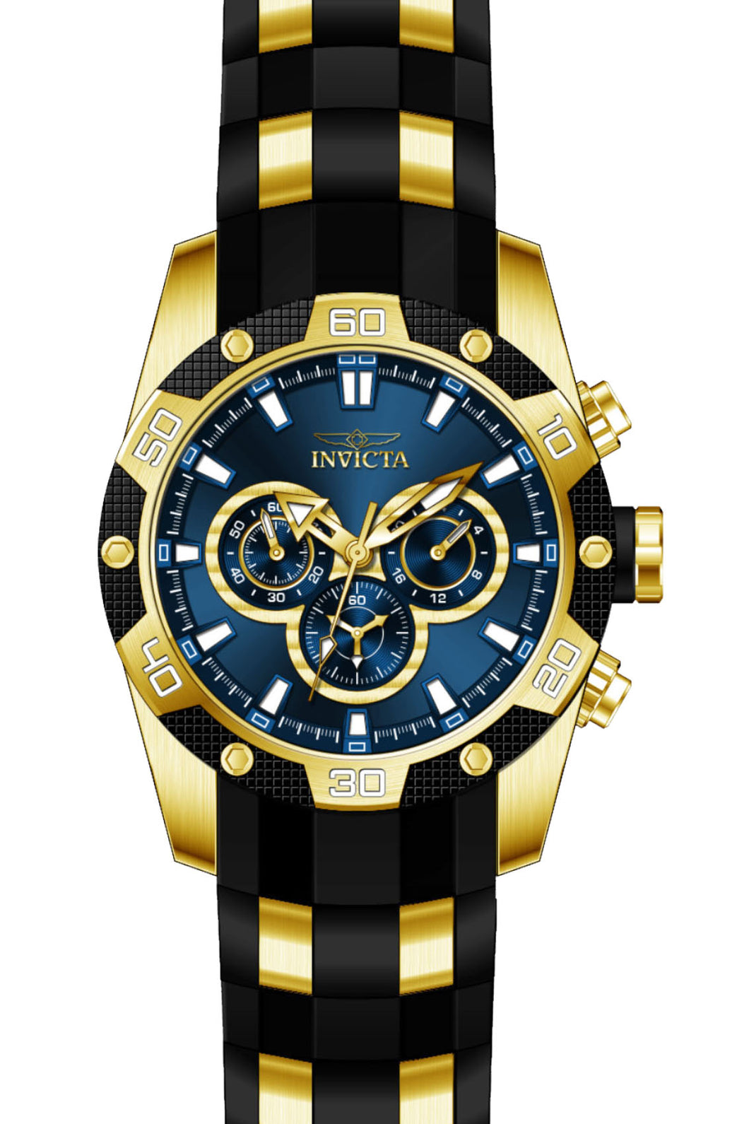 Invicta Men's 25836 Speedway Quartz Chronograph Blue Dial Watch