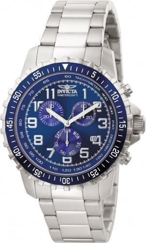 Invicta Men's 6621 Specialty Quartz Chronograph Blue Dial Watch