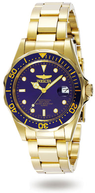 Invicta Men's 8937 Pro Diver Quartz 3 Hand Blue Dial Watch