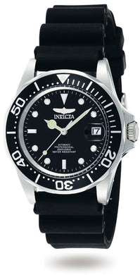 Invicta Men's 9110 Pro Diver Automatic 3 Hand Black Dial Watch