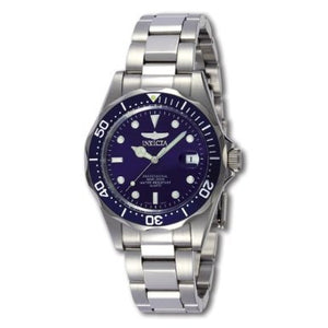 Invicta Men's 9204 Pro Diver Quartz 3 Hand Blue Dial Watch