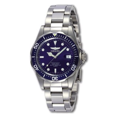 Invicta Men's 9204 Pro Diver Quartz 3 Hand Blue Dial Watch