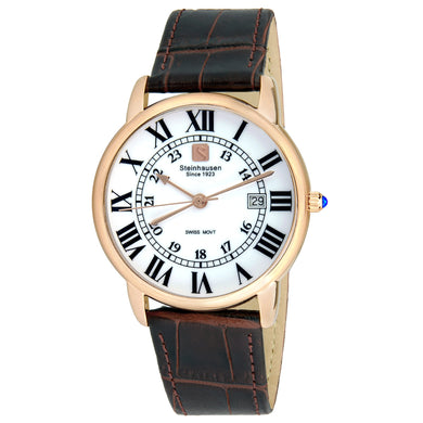 Steinhausen Men's S0721 Classic  DELÉMONT Rose Gold