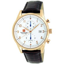 Steinhausen Men's Lugano S0921 Chronograph Rose-Gold