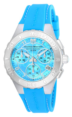 TR Women's TM-115084 Cruise Medusa Quartz Blue Dial Watch