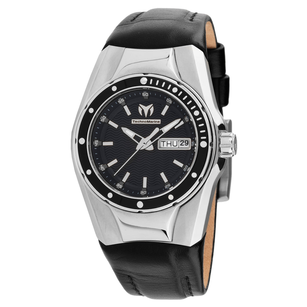 Technomarine Women's TM-115386 Cruise Quartz Black Dial Watch