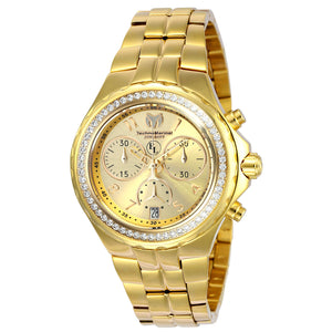 Technomarine Women's TM-416031 Eva Longoria Quartz Gold Dial Watch